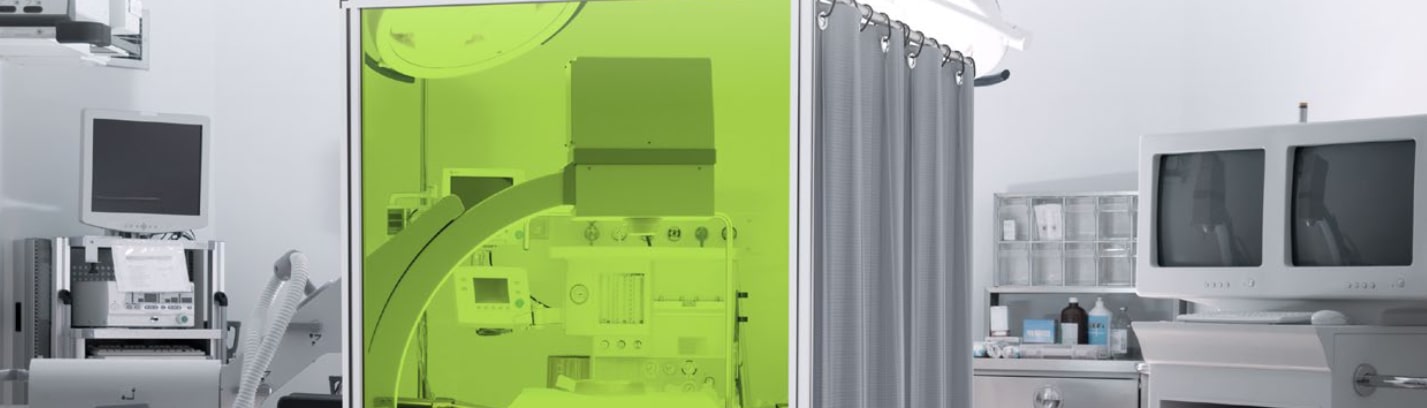 Banner grossflächiger Laserschutz Banner grossflächiger Laserschutz