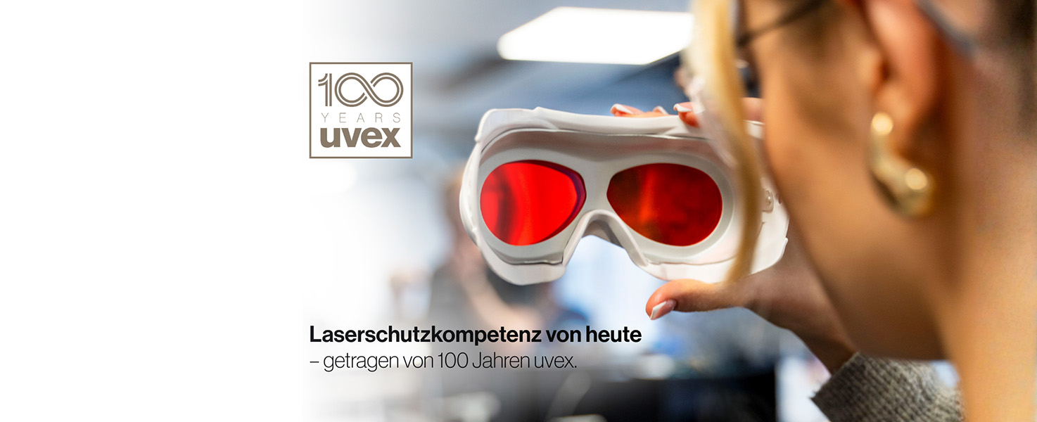 100 Jahre uvex Banner