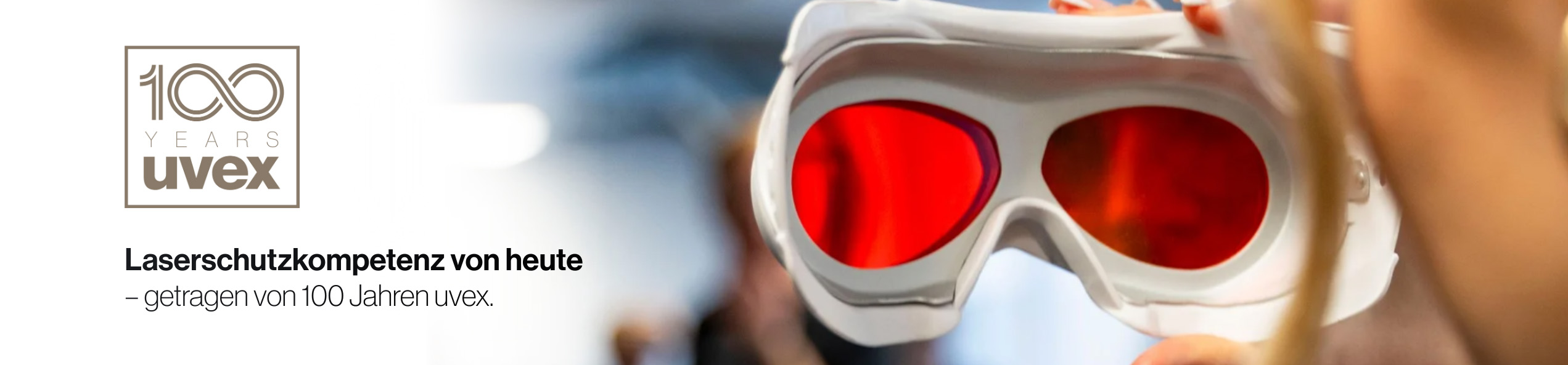 100 Jahre uvex Banner