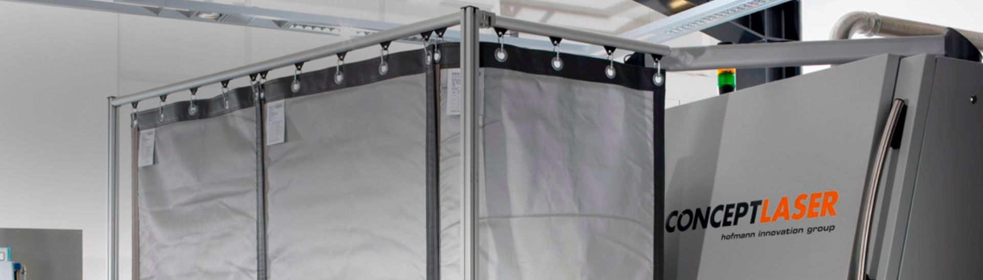 Laserschutzvorhänge